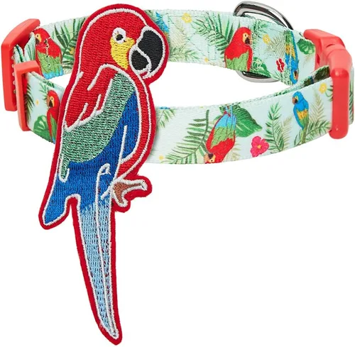 Vista 16 de Blueberry Pet 10+ Patrones Zoo Fun Collar de perro