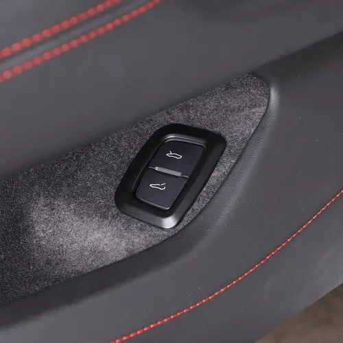 Vista 19 de Sekhyna Cubierta de botón del interruptor del maletero compatible con Corvette C8 Stingray 2020 2021 2022 2023 fibra de carbono real / ABS 1 pieza