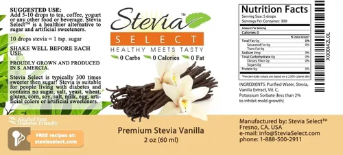 Vista 3 de Stevia Select Stevia Drops Keto - Paquete de sabores sin azúcar (3) Sabor Stevia de 2 onzas.