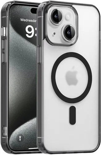 Vista 9 de S. Tedazo Funda magnética para iPhone 7 Plus/8 Plus compatible con MagSafe, no amarillea, protección de grado militar, funda ultradelgada a prueba