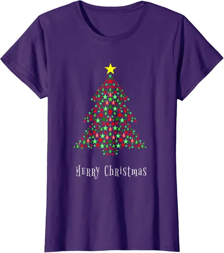 Vista 12 de Celebración del árbol de Navidad - Feliz Navidad - Camiseta de Navidad