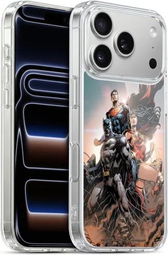 Vista 81 de Head Case Designs Funda de gel con licencia oficial de la Liga de la Justicia DC Comics #10 Darkseid War Comic Book Cover