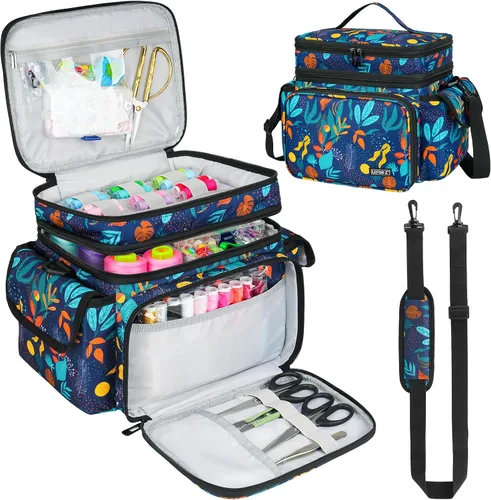 Vista 9 de LEFOR·Z Bolsa organizadora de suministros de costura pequeña