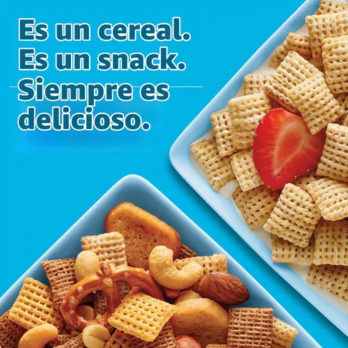 Vista 7 de Rice Chex - Cereal de desayuno sin gluten, ingrediente casero Chex Mix, tamaño familiar, 18 onzas