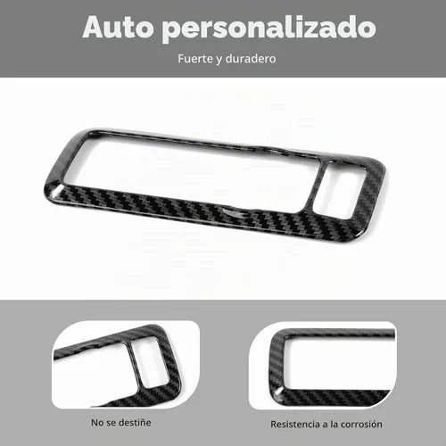 Vista 7 de Linskip Cubierta de control de faro compatible con Ford Bronco Sport 2021-2026, cubierta del panel del interruptor de los faros delanteros