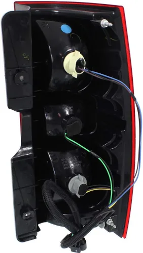Vista 2 de KarParts360 Para Chevy Tahoe 2007-2014 Conjunto de luz trasera lado del conductor con bombillas reemplaza GM2800196 25862701