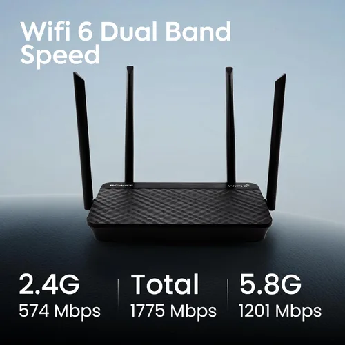 Vista 7 de PW-AX1800 WiFi 6 Router de doble banda con soporte VLAN, OpenVPN/WireGuard/IPsec VPN Cliente/Servidor - Compatible con ExpressVPN/SurfShark, etc.