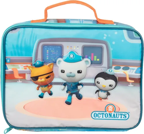 Vista 5 de Octonauts Funda térmica para lonchera, reutilizable y duradera, bolsillo de malla para almacenamiento adicional, diseño delgado para un fácil