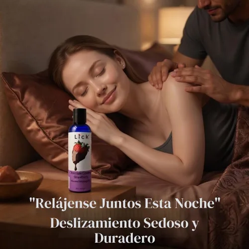 Vista 9 de Aceite de masaje de fresas cubiertas de chocolate – Aceite de masaje comestible de postre gourmet con aceite de almendras y vitamina E