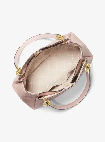 Vista 6 de Michael Kors Trisha - Bolso de hombro grande para mujer, con cartera triple a juego