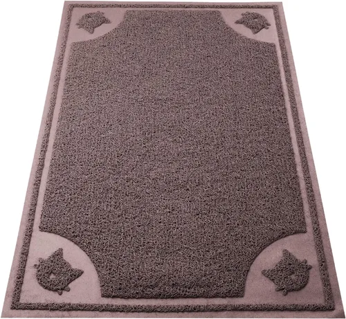 Vista 12 de Mr. Pen - Tapete grande de arena para gatos, 23 x 35 pulgadas, tapete negro para caja de arena para gatos, tapete para atrapar arena para gatos