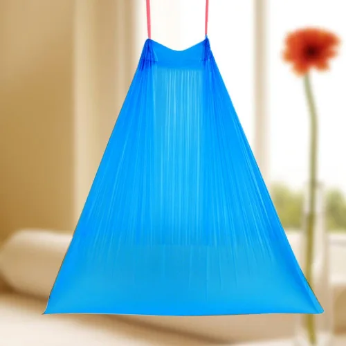 Vista 5 de Fiaze - Bolsas de basura de 2.5 galones, bolsa de basura con cordón azul, 220