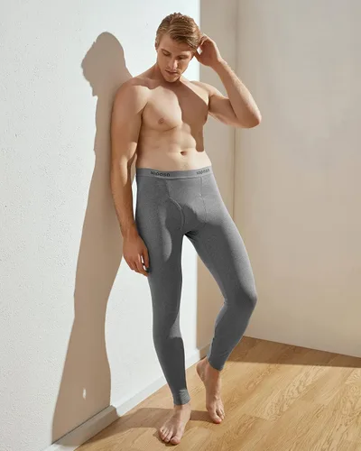Vista 4 de LAPASA Men's Thermal Underwear Bottom Long Johns Pants Base Layer Lightweight Midweight Heavyweight Cold Weather M10M25M56