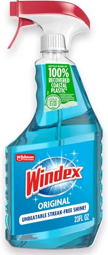 Vista 2 de Windex Recarga el limpiador original de cristales azules y ventanas