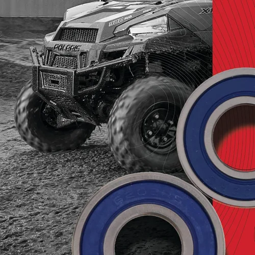 Vista 5 de All Balls Racing 25-1444 Kit de rodamientos de rueda compatible con/reemplazo para Kawasaki Yamaha