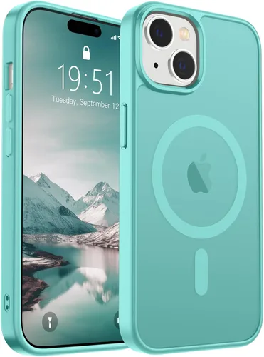 Vista 333 de SUPFINE Funda magnética para iPhone SE 2022 (3ª)/2020 (2ª), iPhone 8 (compatible con MagSafe) (protección contra caídas de grado militar), funda