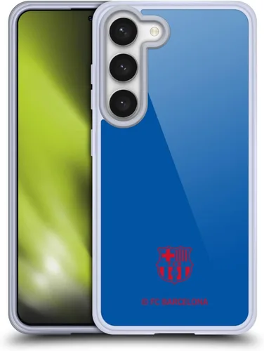 Vista 23 de Head Case Designs Funda de gel con licencia oficial del FC Barcelona Barca Crest Patterns [protección de grado militar] compatible con Google Pixel 3