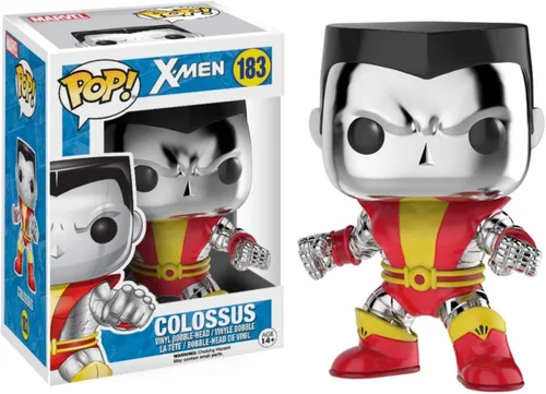 Vista 2 de Funko Pop! X-Men Metallic Colossus Comikaze #183