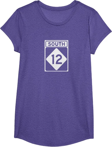 Vista 61 de Highway 12 South NC Outer Banks North Carolina Hwy - Camiseta, Negro, S