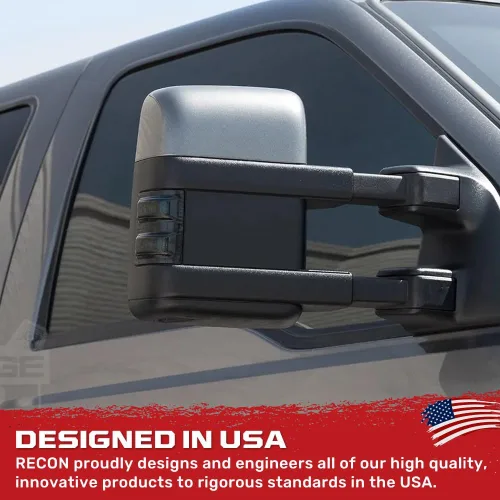 Vista 6 de Recon Kit de lentes ahumadas con espejo LED 264140BK
