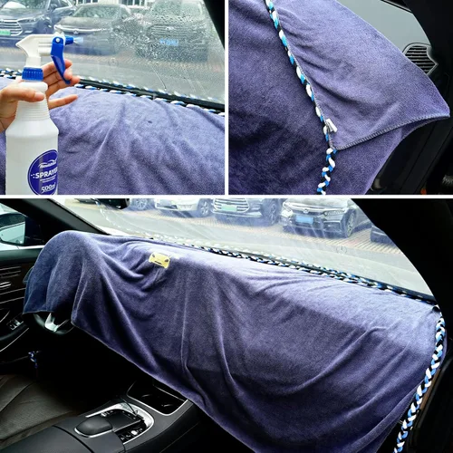 Vista 4 de NEWISHTOOL Herramientas de tinte de ventana para tintado de ventanas, toalla de protección de salpicadero, cuerda de remojo en uno y escobilla