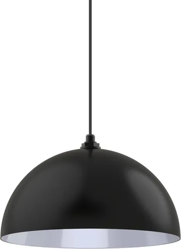 Vista 53 de Steel Lighting Co. Melrose - Lámpara colgante Montada en el techo Cúpula redonda de 18 pulgadas Estilo moderno contemporáneo de granja