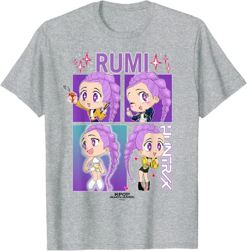 Vista 4 de Camiseta con licencia oficial de Kpop Demon Hunters Rumi