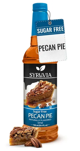 Vista 77 de Jarabe de café sin azúcar Syruvia, jarabe con sabor a caramelo para bebidas, lattes y postres – 25.4 fl oz