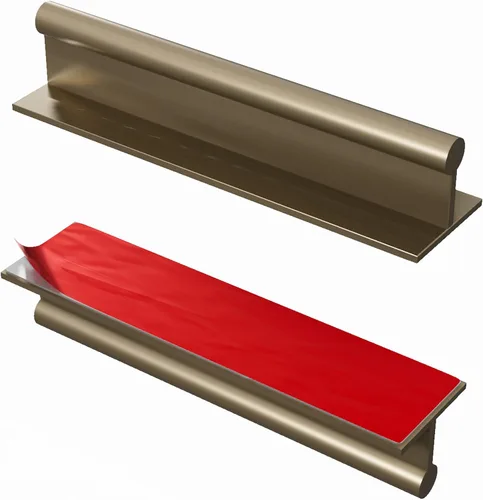 Vista 13 de HRX - Manija de puerta autoadhesiva para puerta, fácil de instalar, sin tornillos, despegar y pegar en vidrio, madera, metal, plástico, perilla