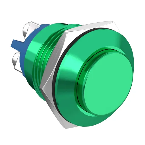 Vista 17 de STARELO 16 mm 5/8" Interruptor de botón momentáneo redondo alto 250 V de CA 5 A 12 V 36 V de CC 2 A 1NO SPST impermeable con carcasa de aluminio