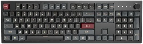 Vista 2 de Montech Teclado mecánico para juegos MKey LED RGB personalizable, teclado PBT de perfil MDA premium, intercambiable en caliente, interruptores