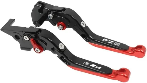 Vista 3 de Clutch Brake Lever Motorcycle CNC Aluminum Folding Brake Clutch Levers Adjustable Handle Bar for FZ-8 2011-2015