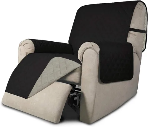 Vista 254 de Easy-Going - Funda reversible para sofá, resistente al agua, con varillas de espuma y correas elásticas, protector de muebles para mascotas y perros