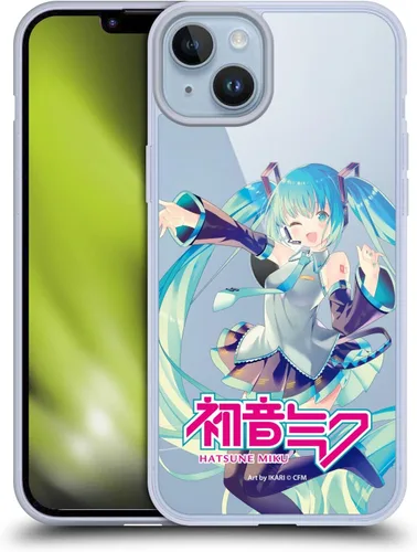 Vista 132 de Head Case Designs Licencia Oficial Hatsune Miku Gráficos Lindos Carcasa de Gel [Protección de Grado Militar] Compatible con Apple iPhone 7