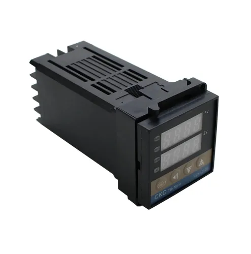 Vista 4 de REX-C100 Digital RKC PID Termostato Controlador de Temperatura Digital REX-C100/40A SSR Relé/K Termostato Sonda de Termostato Disipador de Calor