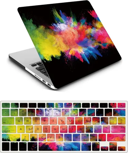 Vista 10 de Funda compatible con MacBook Air de 11 pulgadas 2015 2014 2013 2012 2011 2010 versión A1465 A1370, carcasa rígida de plástico para portátil y CH137
