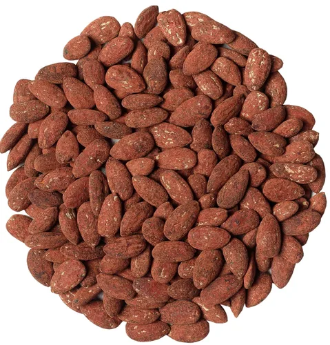 Vista 3 de Paan Corner Almendras de caramelo, aperitivo indio premium, ingredientes limpios, 4.23 oz