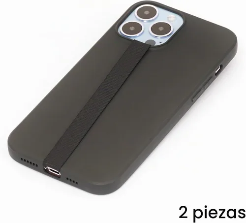 Vista 2 de TFY Correa elástica para teléfono, agarre universal delgado para el dedo, soporte antideslizante para teléfono celular, se adapta a la mayoría