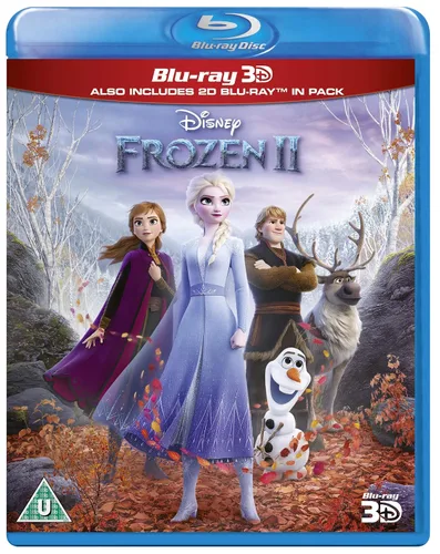 Vista 5 de Frozen 2 3D Blu-ray 2019 Region Free