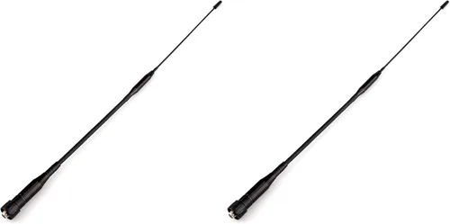 Vista 13 de Retevis Antena de látigo de doble banda, antena desmontable SMA hembra de 14.2 pulgadas, para Retevis RT29 RT86 HD1 HD2, compatible con Baofeng