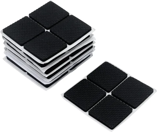 Vista 6 de Antrader Paquete de 12 alfombrillas deslizantes rectangulares para muebles, protector de suelo, posavasos mágicos antiabrasión, para mover muebles