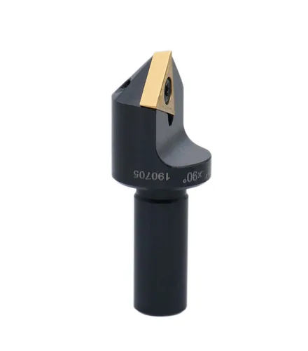 Vista 8 de Accusize Industrial Tools Avellanadores de carburo indexables de 90 grados de 1/4", 1/2" y 1-1/4", 0046-0990 Juego de 3 piezas: 1/4", 1/2