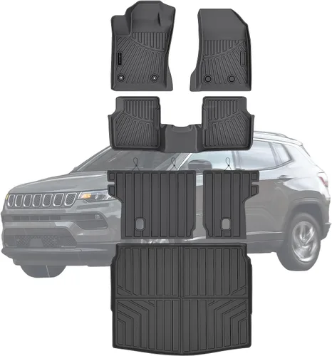 Vista 10 de Revestimientos de suelo para Acura ADX y Honda HR-V 2023-2026 TPE 2023-2026 TPE protección para todo tipo de clima, tapetes de primera y 2ª fila