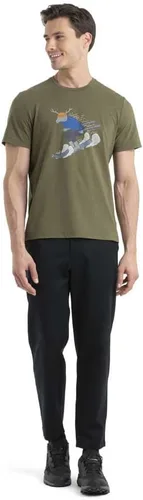 Vista 7 de Icebreaker Camiseta estampada de manga corta para hombre