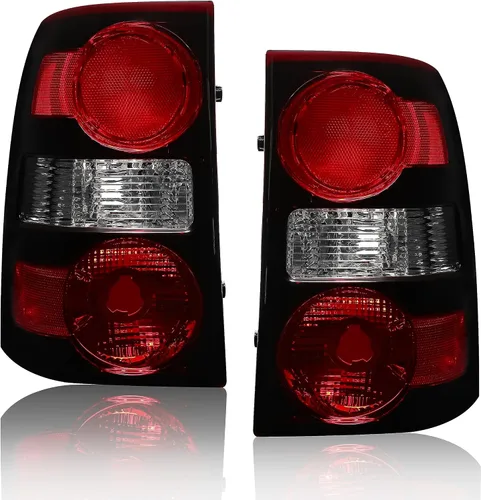 Vista 6 de HECASA Luces traseras compatibles con Ford Explorer 2006-2010, de repuesto para 6L2Z13405CA FO2818140 6L2Z13404CA FO2819140 luces traseras halógenas
