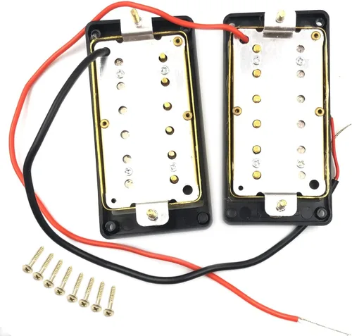 Vista 2 de FainWan Juego de pastillas Humbucker selladas en oro compatibles con guitarra eléctrica Gibson Les Paul LP EPIPHONE