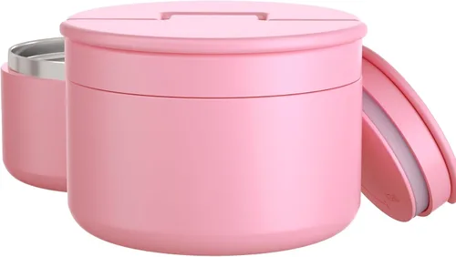 Vista 8 de Termo de sopa de 12 onzas para comida caliente para niños, tarro de comida aislado al vacío, termo de sopa sin torsiones para comida caliente