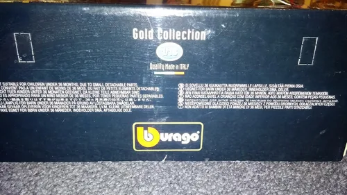 Vista 6 de Burago Porche 911 Carrera Cabriolet 1994 Turquesa Escala 1/18 Oro Colección