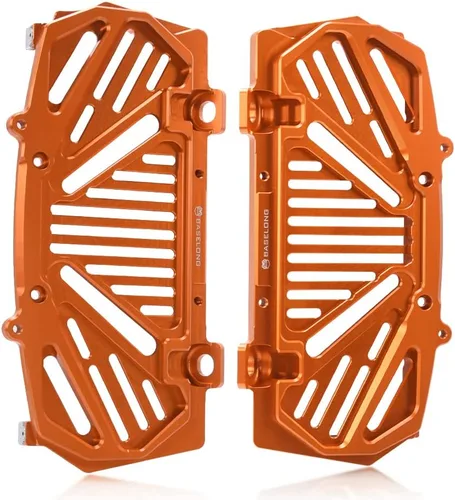 Vista 8 de KTM 125-500 ALL MODELS Cubierta protectora para radiador CNC Aluminium Radiator Grille 125丨150 SX 250丨350丨450