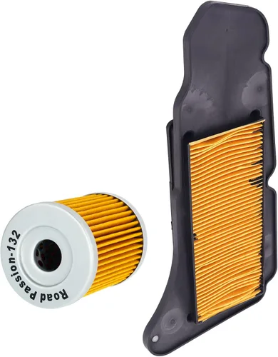 Vista 4 de Road Passion 5RU-14451-30 Filtro de aire 5RU1344000000 Reemplazo del filtro de aceite para YAMAHA YP400 X-Max 400 2013-2019/YP400 MAJESTY 400